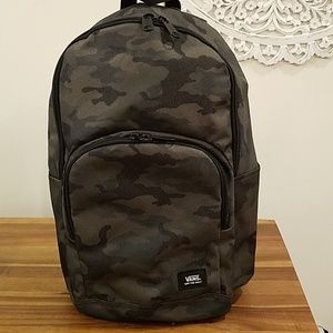 Vans camo backpack